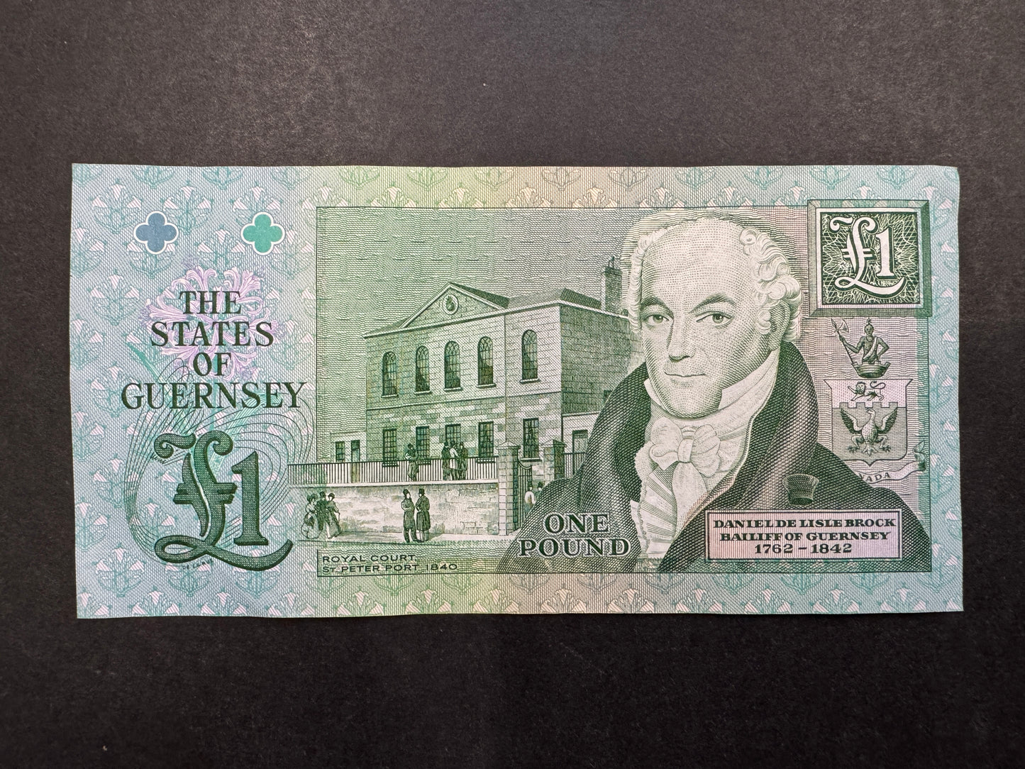 The States Of Guernsey £1 Pound Vintage Banknote 1991-2016