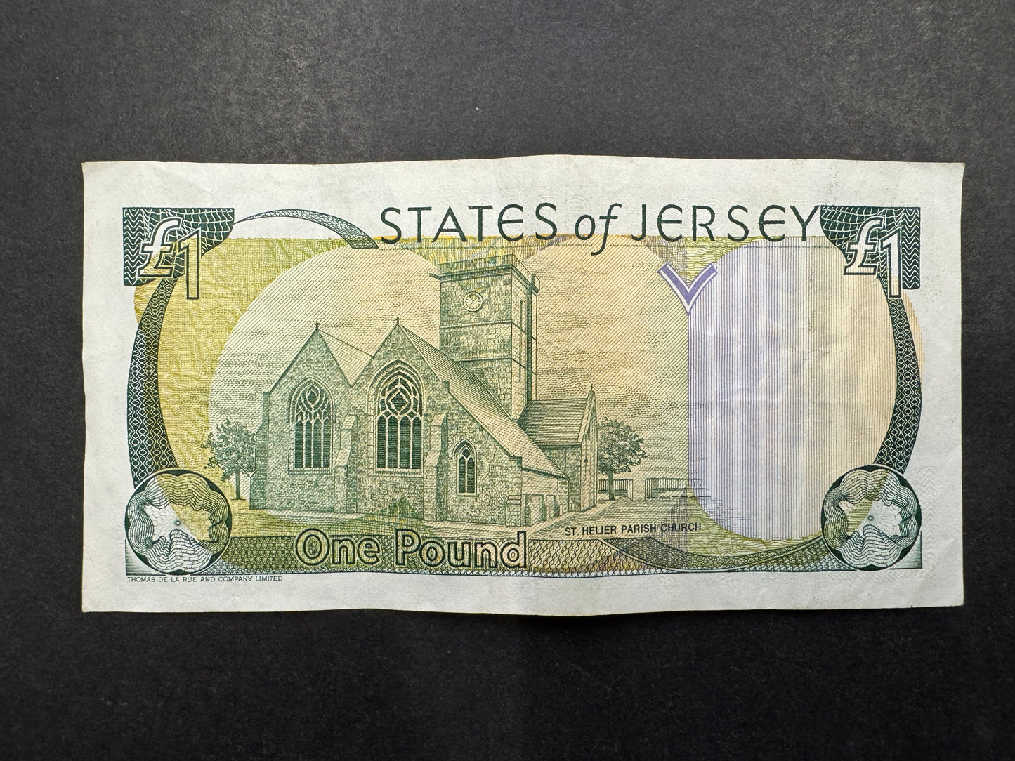 The States Of Jersey £1 Pound Vintage Banknote 1989-2010