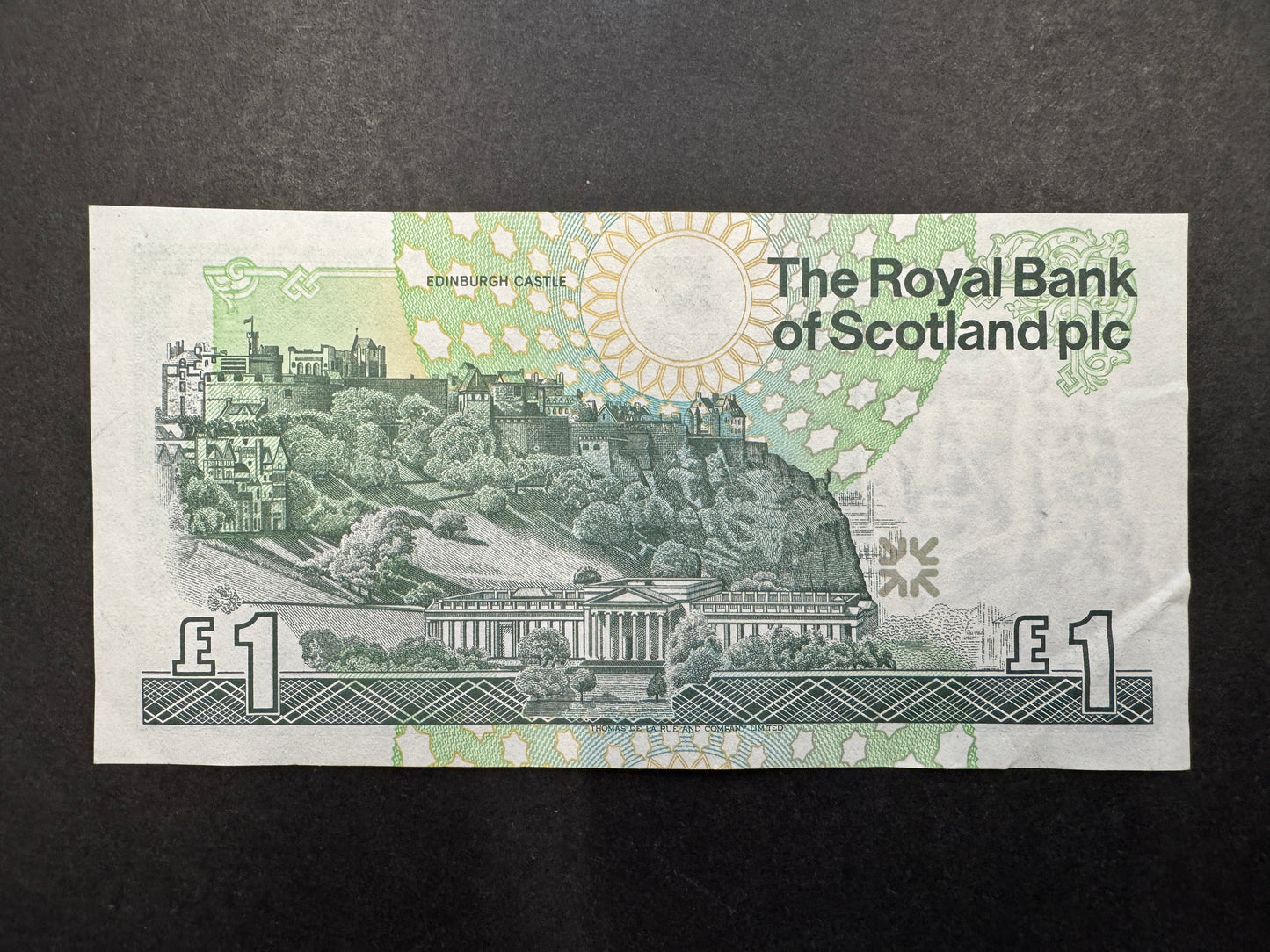 The Royal Bank Of Scotland £1 Pound Vintage Banknote 1987-2001