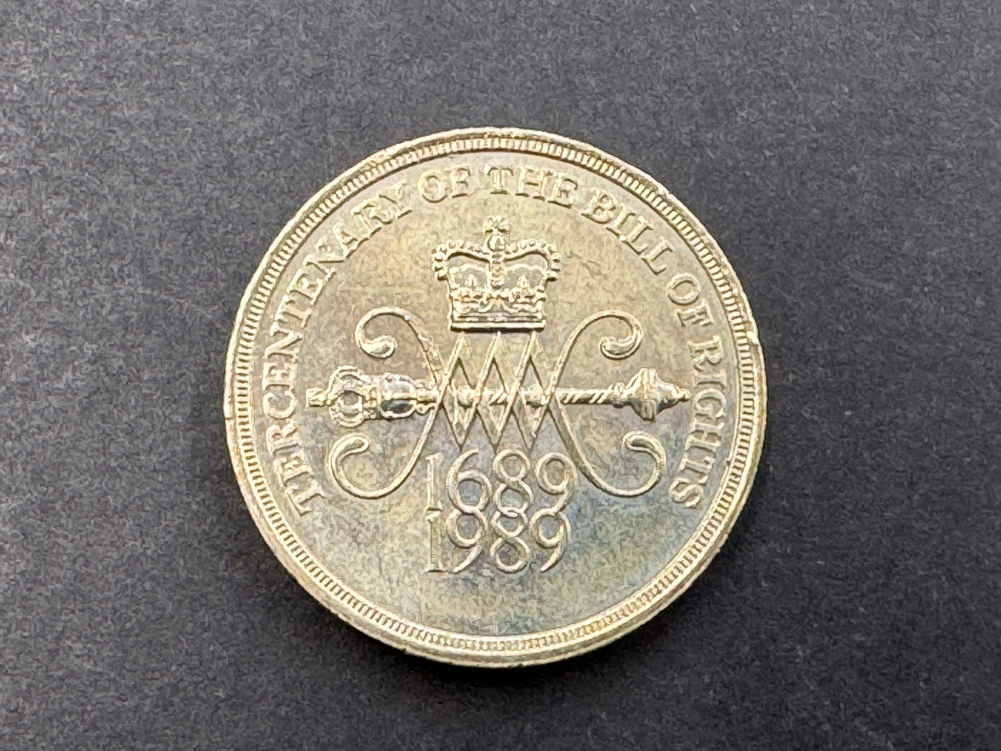 Bill Of Rights £2 Pounds Coin 1989